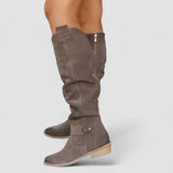 Adeliza | Schlappe kniehohe Reitstiefel