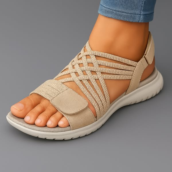 Bridget | Gewebte Komfortsandalen