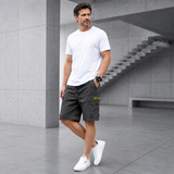 Cargo Shorts mit verstellbarem Kordelzug