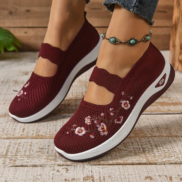 Leona™ Stilvolle Atmungsaktive Orthopädische Schuhe