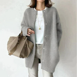 Karolina - Feinstrick-Cardigan mit Knopfleiste