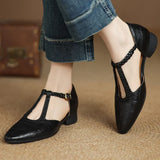 Eliana™ Elegante Leder Sandale