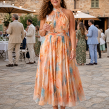 Elin | Weiches Halter-Midi-Kleid