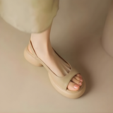 Mya™ Luxe Sommer Peeptoe Blockabsätze