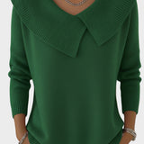 Lucia - Warmer Pullover mit weichem Kragen