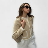 Magdalena - Cardigan mit dekorativen Taschen