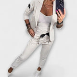 Malou - Koordiniertes Set aus Top, Jacke und Hose
