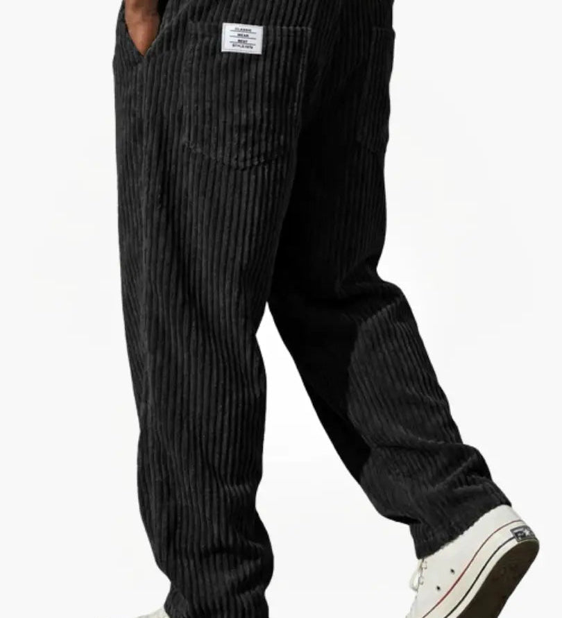 Herren Cordhose mit elastischem Bund