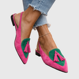 Dorotea™ Elegante Quasten Slingback Ballerinas