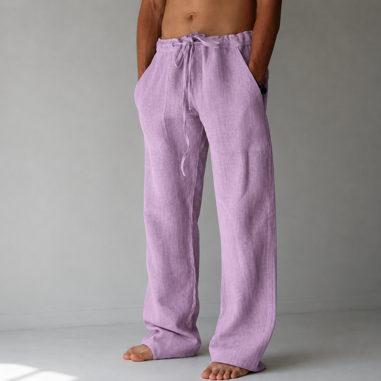 Herren Freizeithose im Japanischen Stil