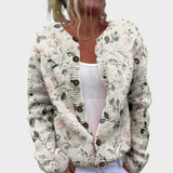 Margarida - Herbstlicher Blumenpullover