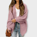 Leppa - Lockere Strickjacke