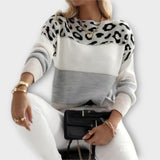 Cheyenne - Lockere Pullover im Leopardenmuster