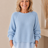 Pullover im Layered-Look