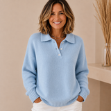 Komfort-Pullover mit Polokragen