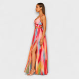 Freya - Gemaltes Maxikleid