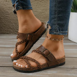 Leah™ Geflochtene Kork Komfort Sandalen