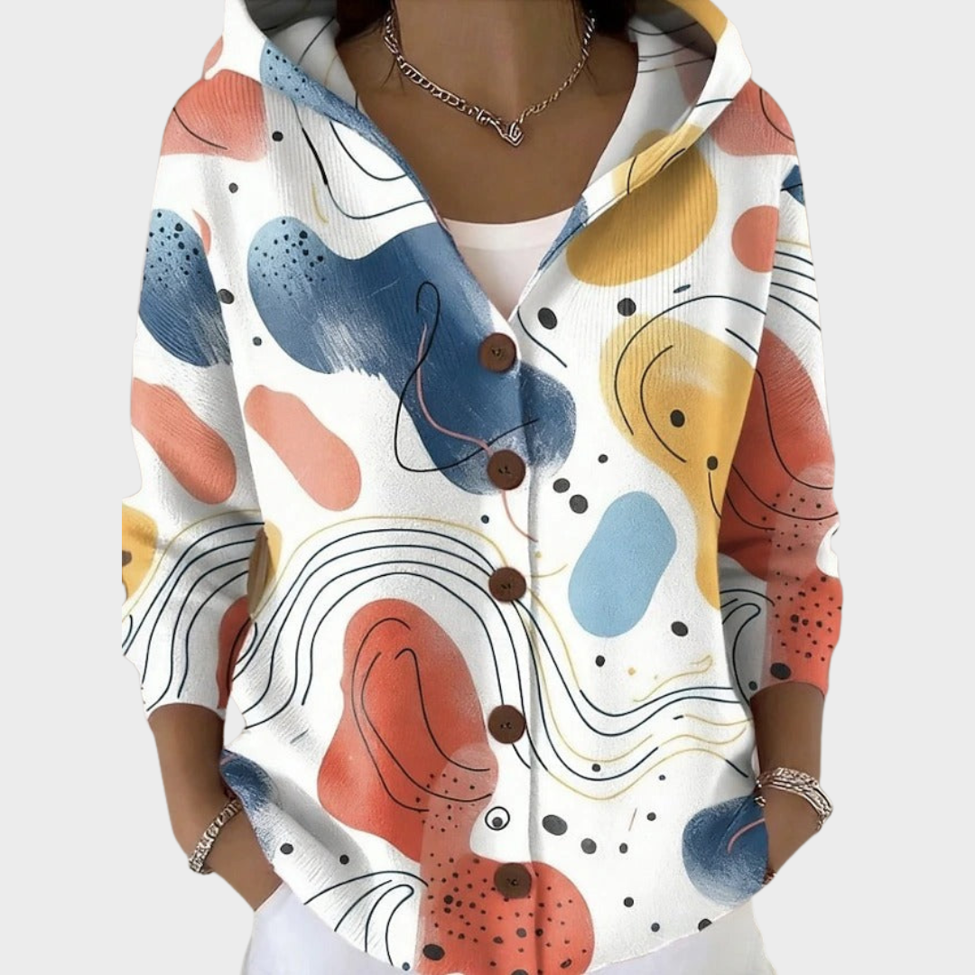 Cassidy - Warmer langer Cardigan für Frauen
