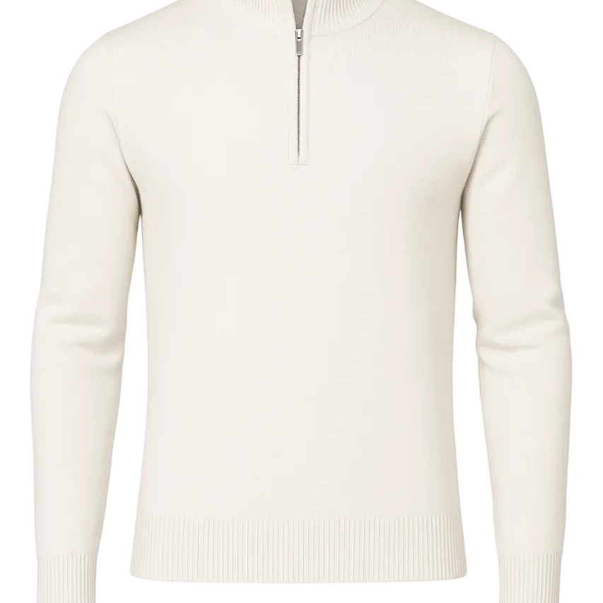 The Windsor Half-Zip Herrenpullover