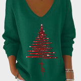 Nancy - Eleganter Weihnachtspullover