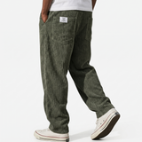 Herren Cordhose mit elastischem Bund