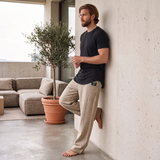 Leichte Hose mit geradem Bein