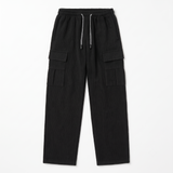 Herren Cord-Cargohose mit elastischem Bund