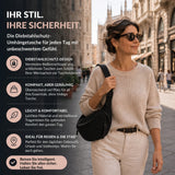 Aria | Schwarze Umhängetasche