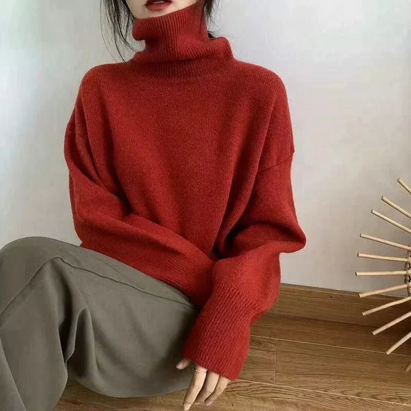 MIRA I タートルネックセーター