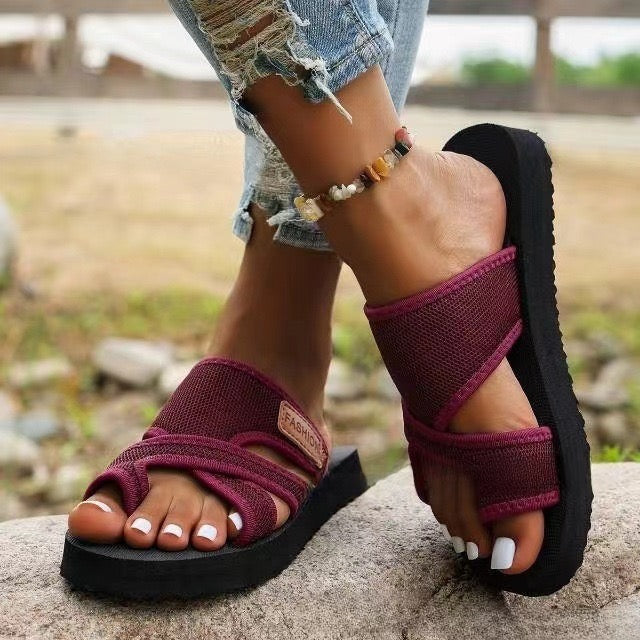 Nadette | Gepolsterte Komfort-Sandalen