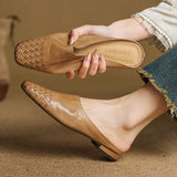 Mila™ Echtes Leder Mules