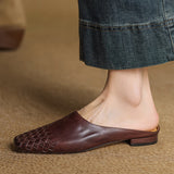Mila™ Echtes Leder Mules