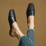 Mila™ Echtes Leder Mules
