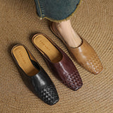 Mila™ Echtes Leder Mules