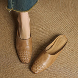 Mila™ Echtes Leder Mules