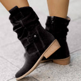 Celine™ Damen Wildleder Stiefel