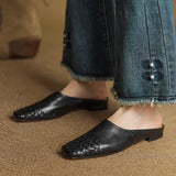 Mila™ Echtes Leder Mules