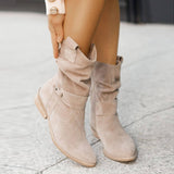 Celine™ Damen Wildleder Stiefel