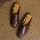 Mila™ Echtes Leder Mules