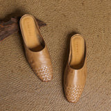 Mila™ Echtes Leder Mules