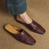 Mila™ Echtes Leder Mules