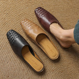 Mila™ Echtes Leder Mules