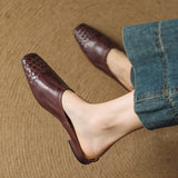 Mila™ Echtes Leder Mules