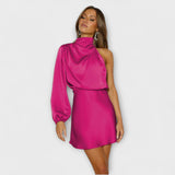 Mara - Mini-Kleid mit Drapierung