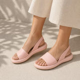 Orla | Gepolsterte Slingback-Sandalen