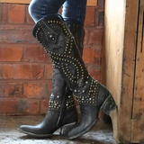 Monique™ Western Kniehohe Stiefel