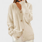 Jadwiga - Gerippter Cardigan