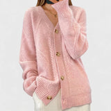 Jadwiga - Cardigan mit Zopfmuster