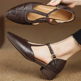 Eliana™ Elegante Leder Sandale