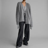 Natalia - Flauschiger Oversized-Cardigan